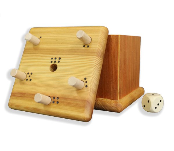 Schwedenspiel (Steckspiel) aus Holz